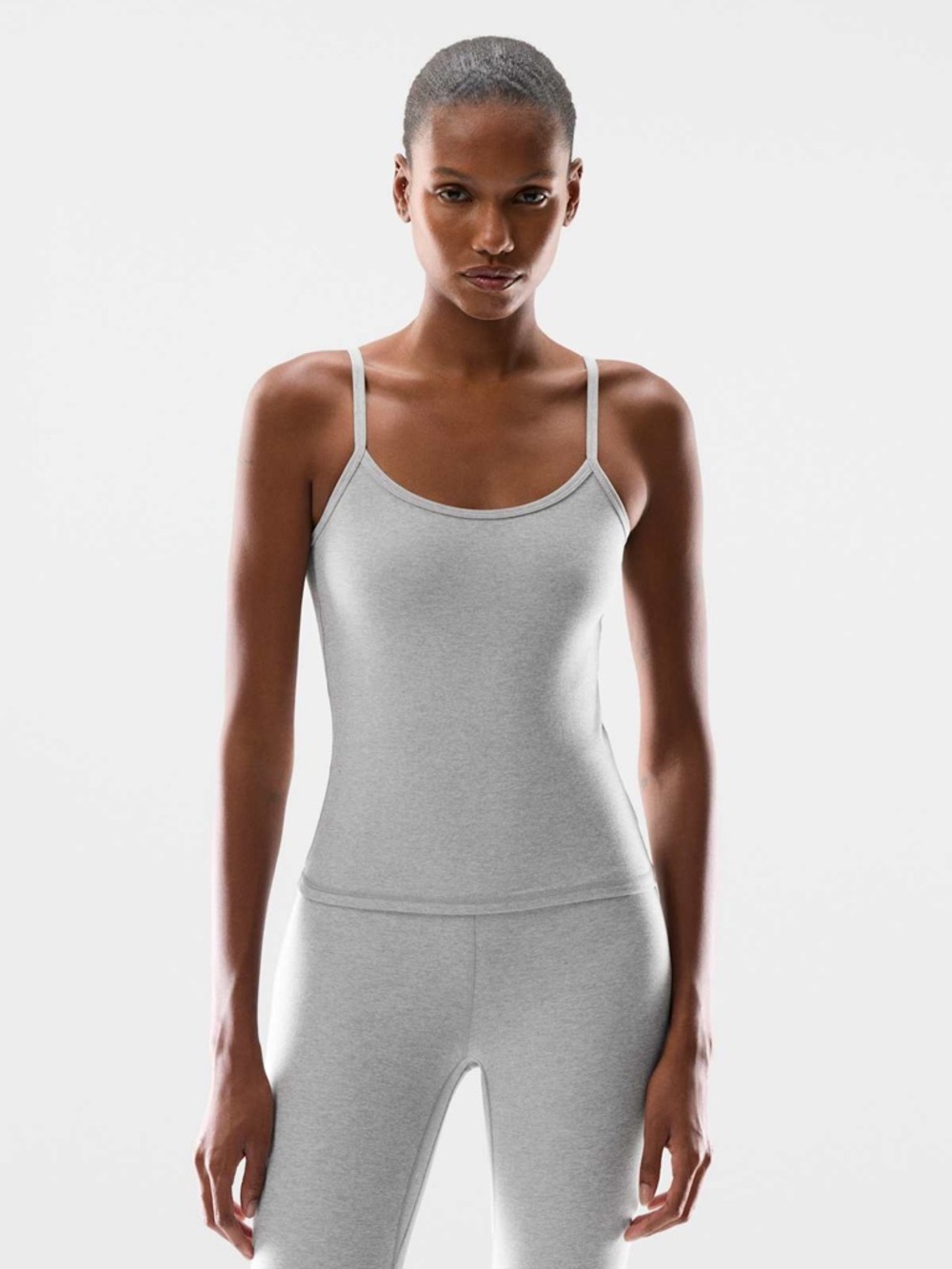 Aritzia Golden SOFTWHIP™ REVERB TANK in Heather Chrome
